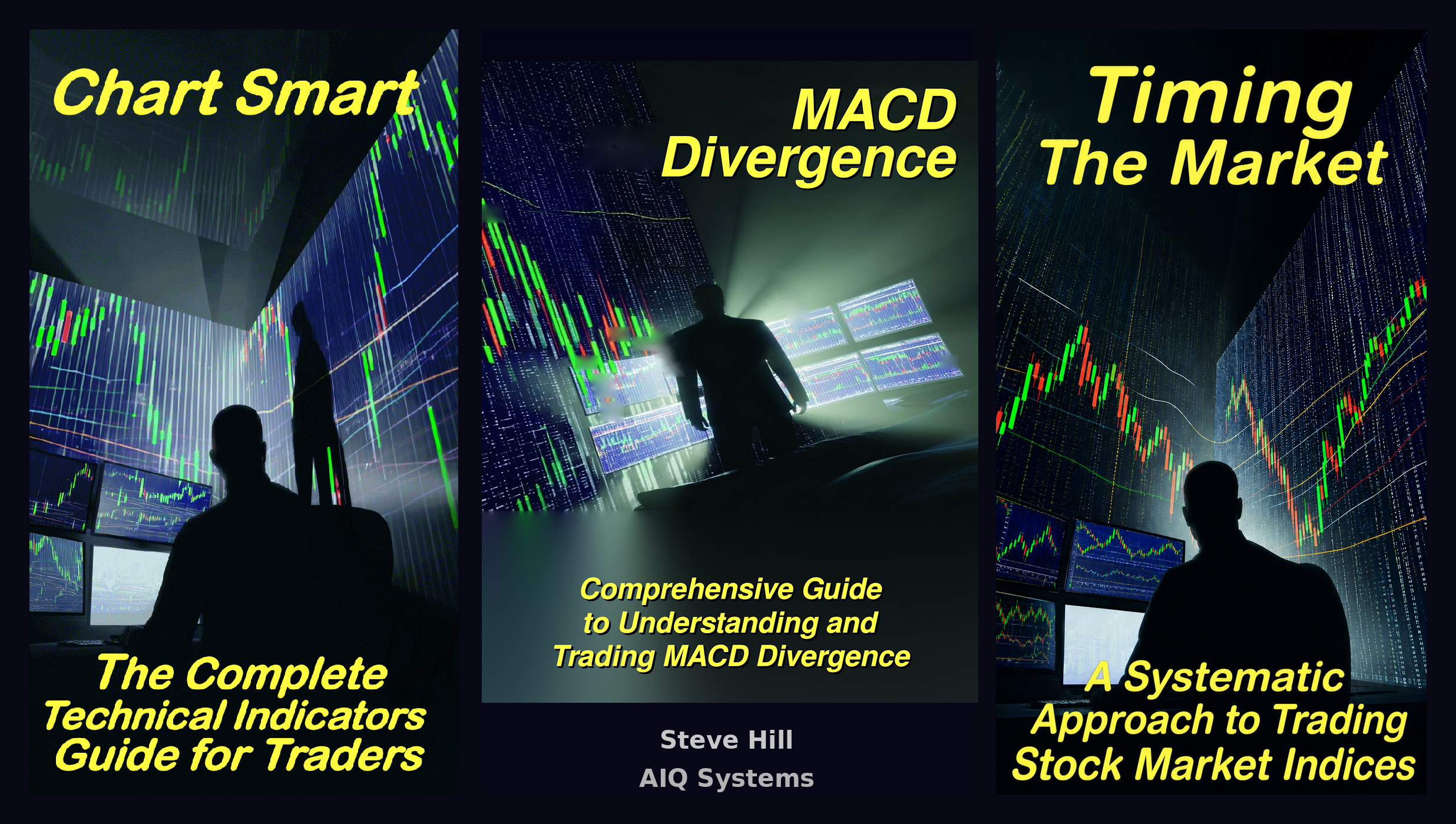 ChartSmart, MACD Divergence, and Timing The Market book covers